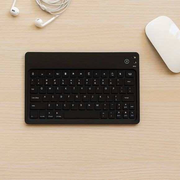Bluetooth Capable Wireless Keyboard for Tablets - Picture 1 of 4
